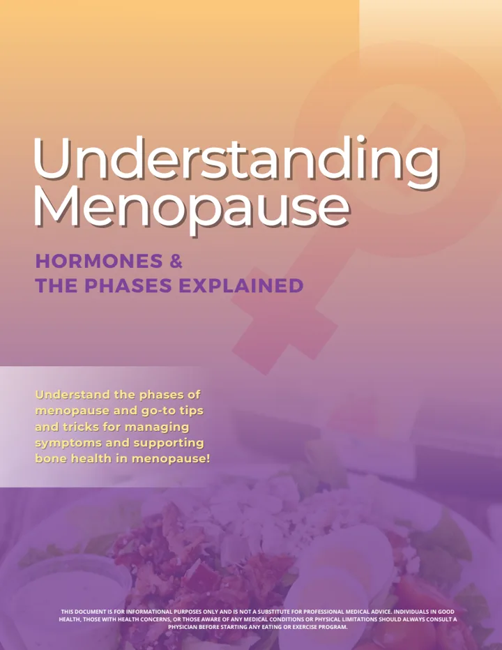 Understanding Menopause cover